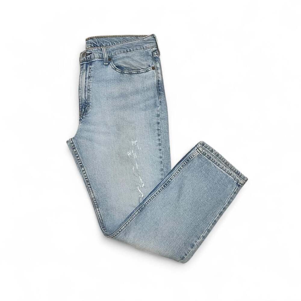 Levi's 511 Slim Fit Distressed Blue Jeans